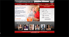 Desktop Screenshot of cougardating.com.au
